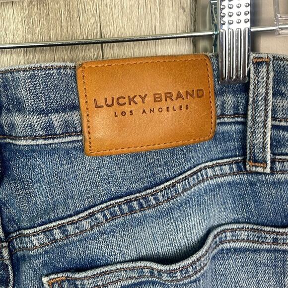 Lucky High Rise Crop Mini Boot Bridgette Jeans Women's 4 - Picture 8 of 14